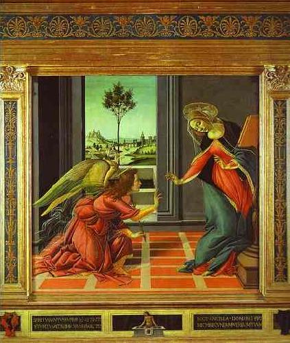 Sandro Botticelli Cestello Annunciation